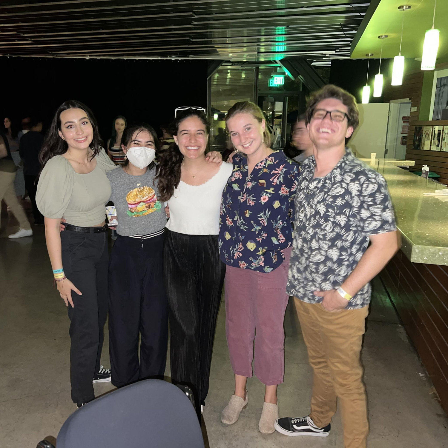 Spring 2022 - Our first ever picture together at the famous "Salsa Night"...neither of us knew how to salsa!