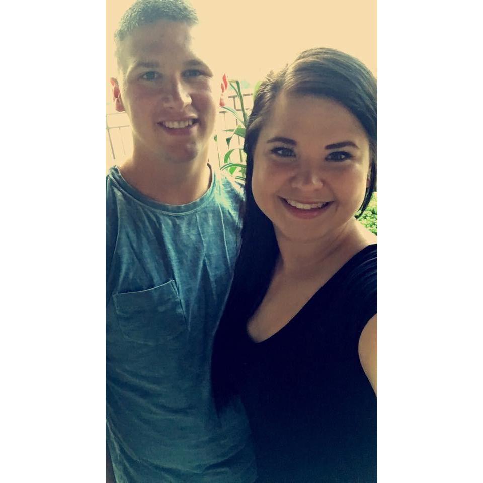 He tolerates my selfies!