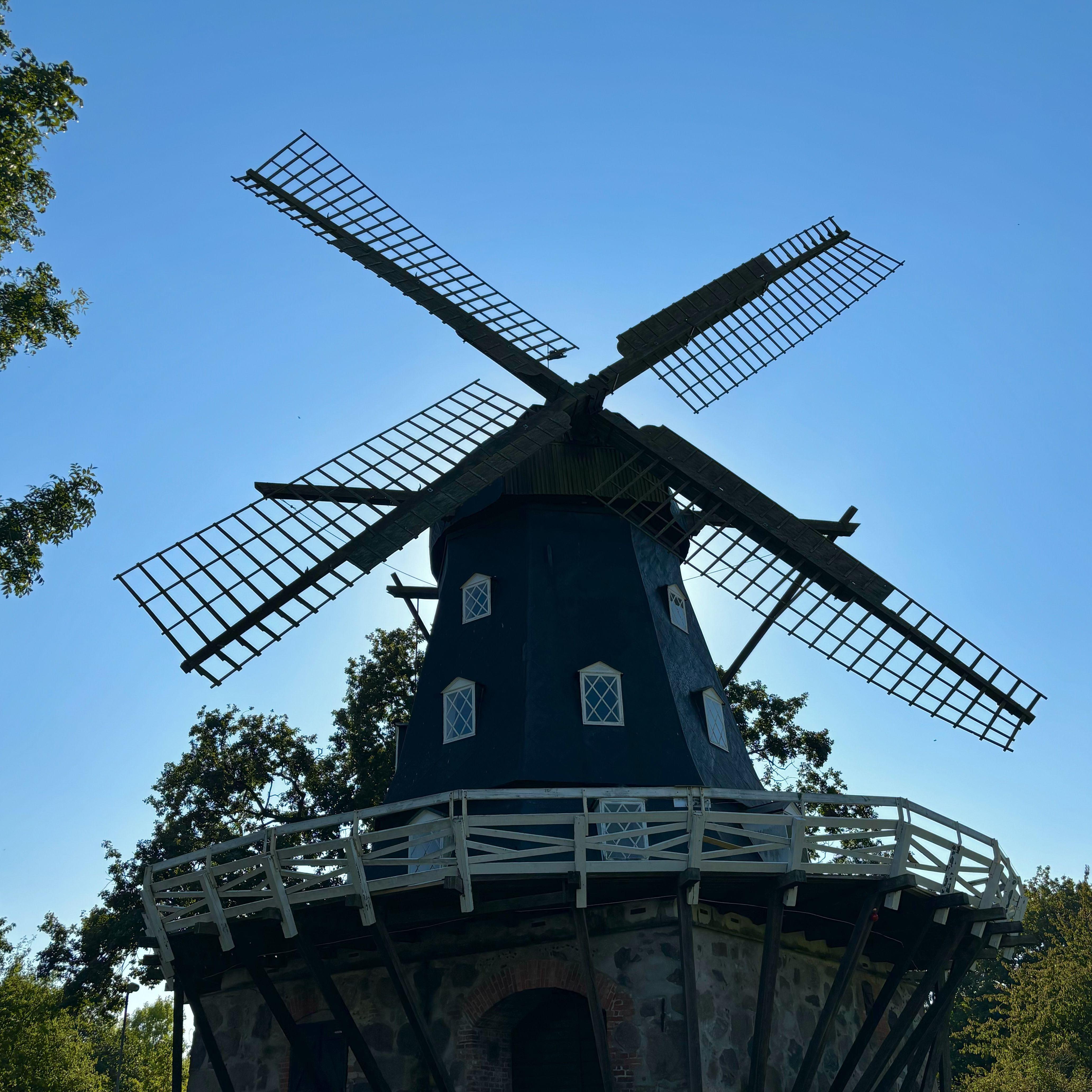 Windmill in Sweden. September 2024.