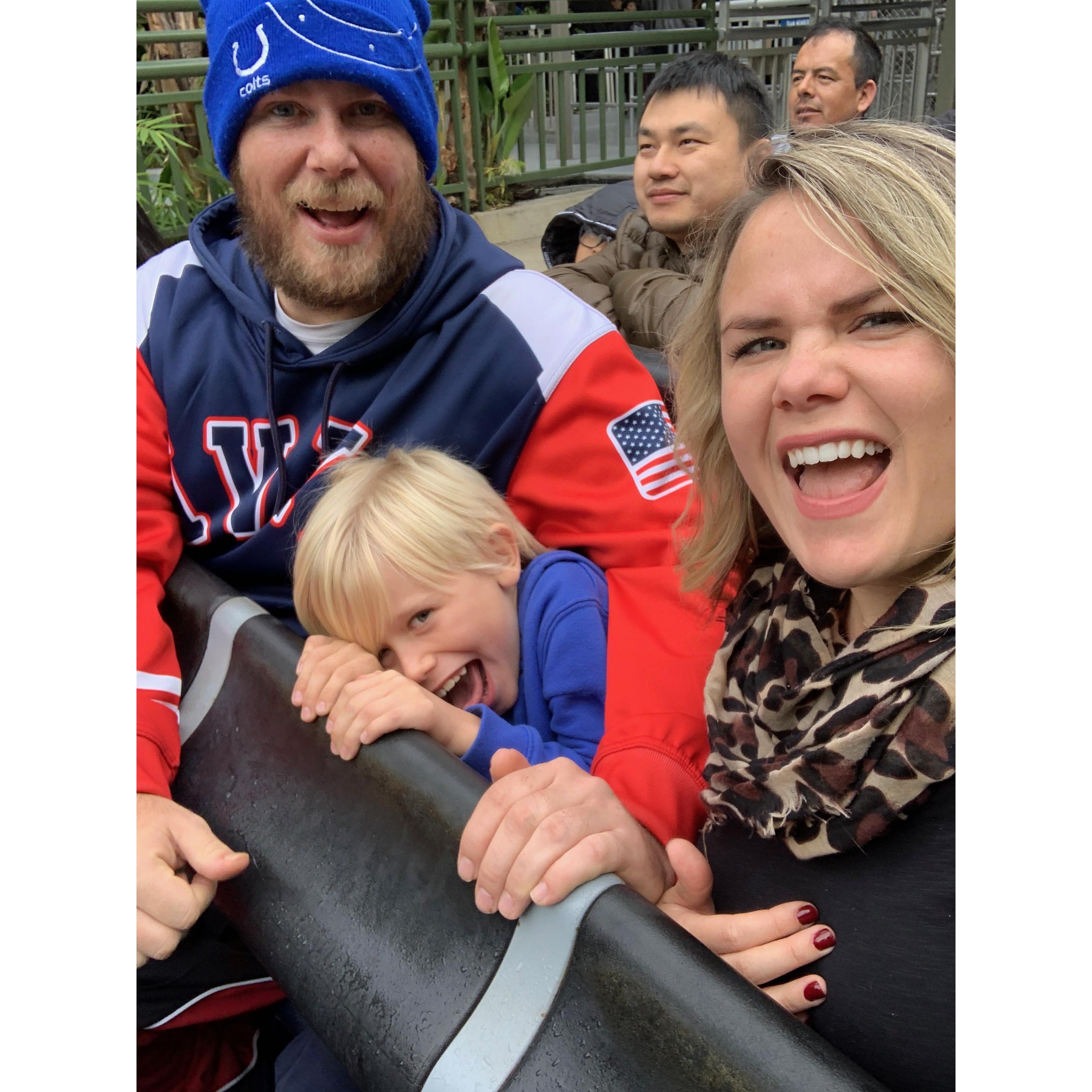 We love theme parks!