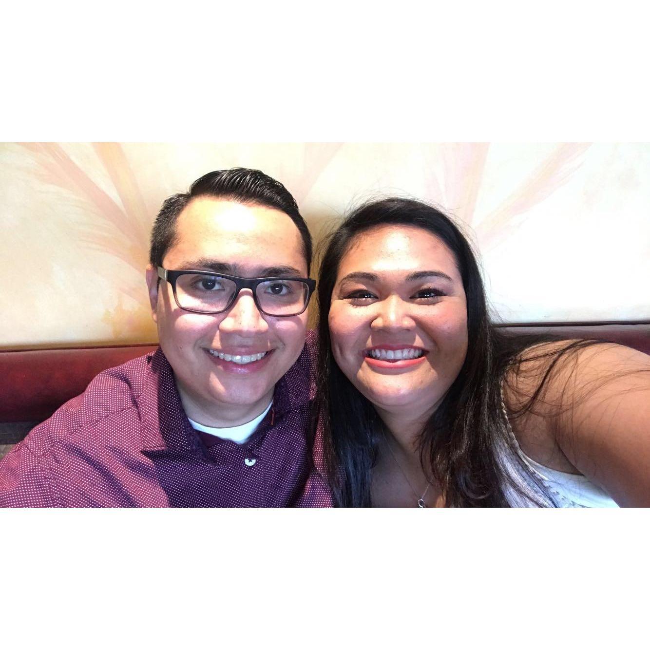 First Official Date. Shikis Japanese Restaurant.