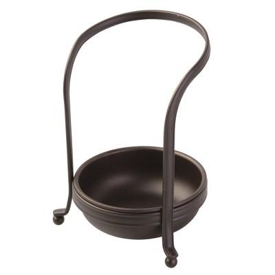 InterDesign York Lyra Steel Standing Spoon Rest Bronze