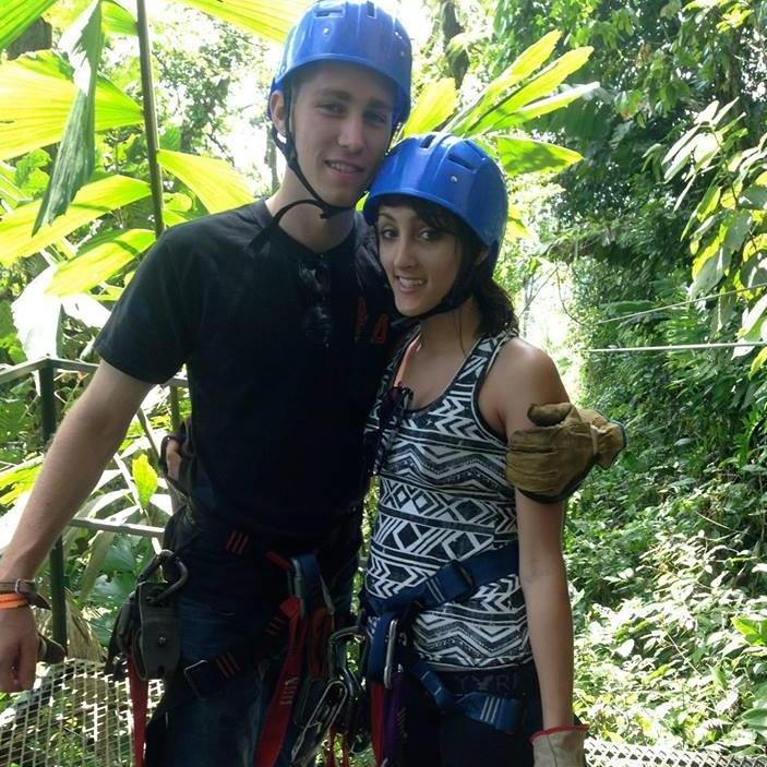 Zip Lining in Costa Rica 2013