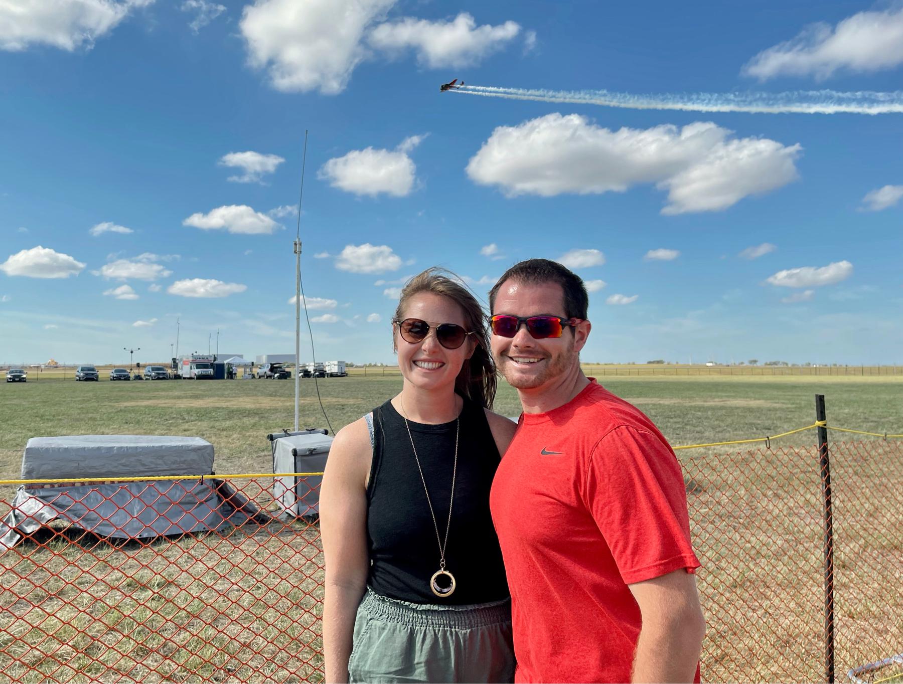 First Date at the Fort Worth Alliance Airshow