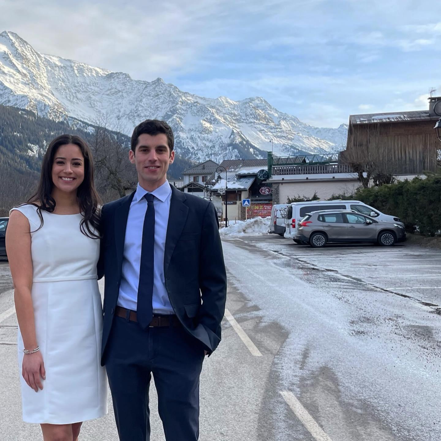 January 3, 2022 - We got married in the French Alps with our family and closest friends.