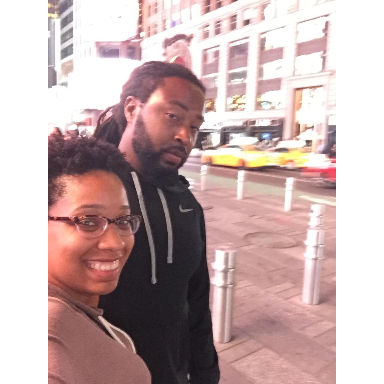 In NYC for the 1st time together.