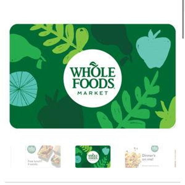 Whole Foods Gift Card