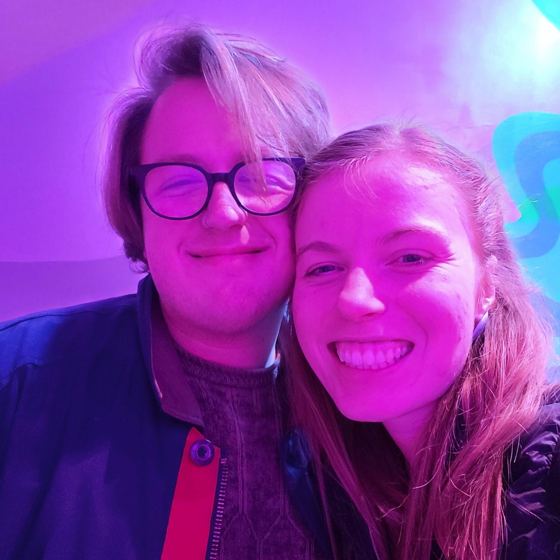 One week anniversary at Meow Wolf!