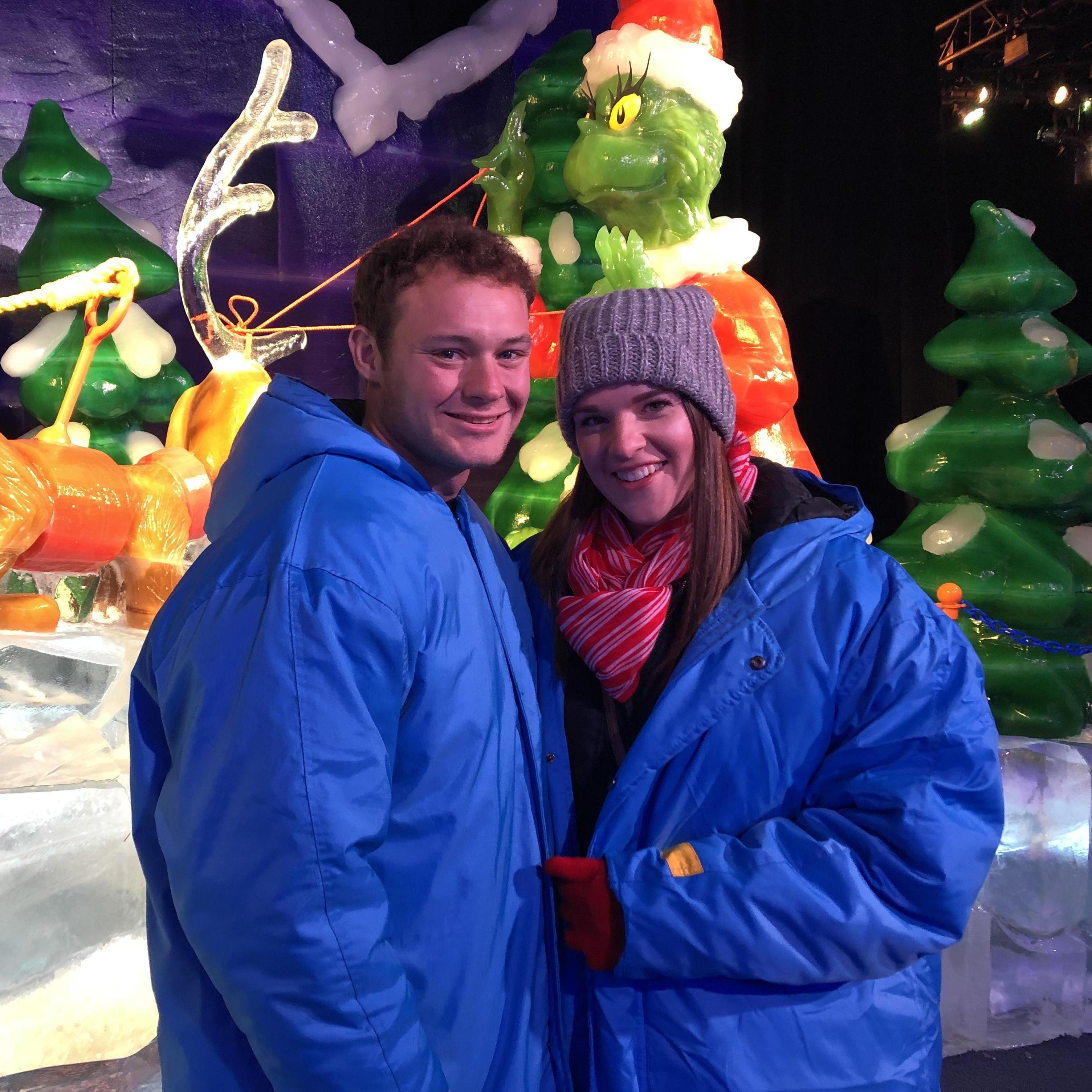 We started a Christmasy tradition...going to visit ICE at Orpyland Hotel every year. This was our first visit in 2018.