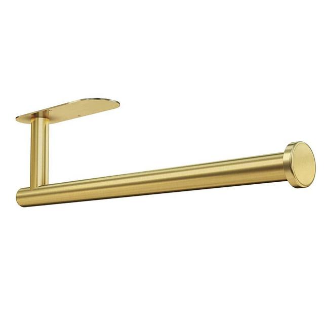 DEKAVA Paper Towel Holder Under Cabinet Wall Mount for Kitchen Paper Towel, Self-Adhesive Paper Towel Bar, Paper Towel Rack, SUS304 Stainless Steel 13 inch