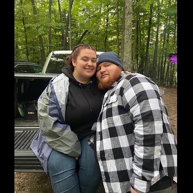 Celebrating my birthday by working a haunted trail!