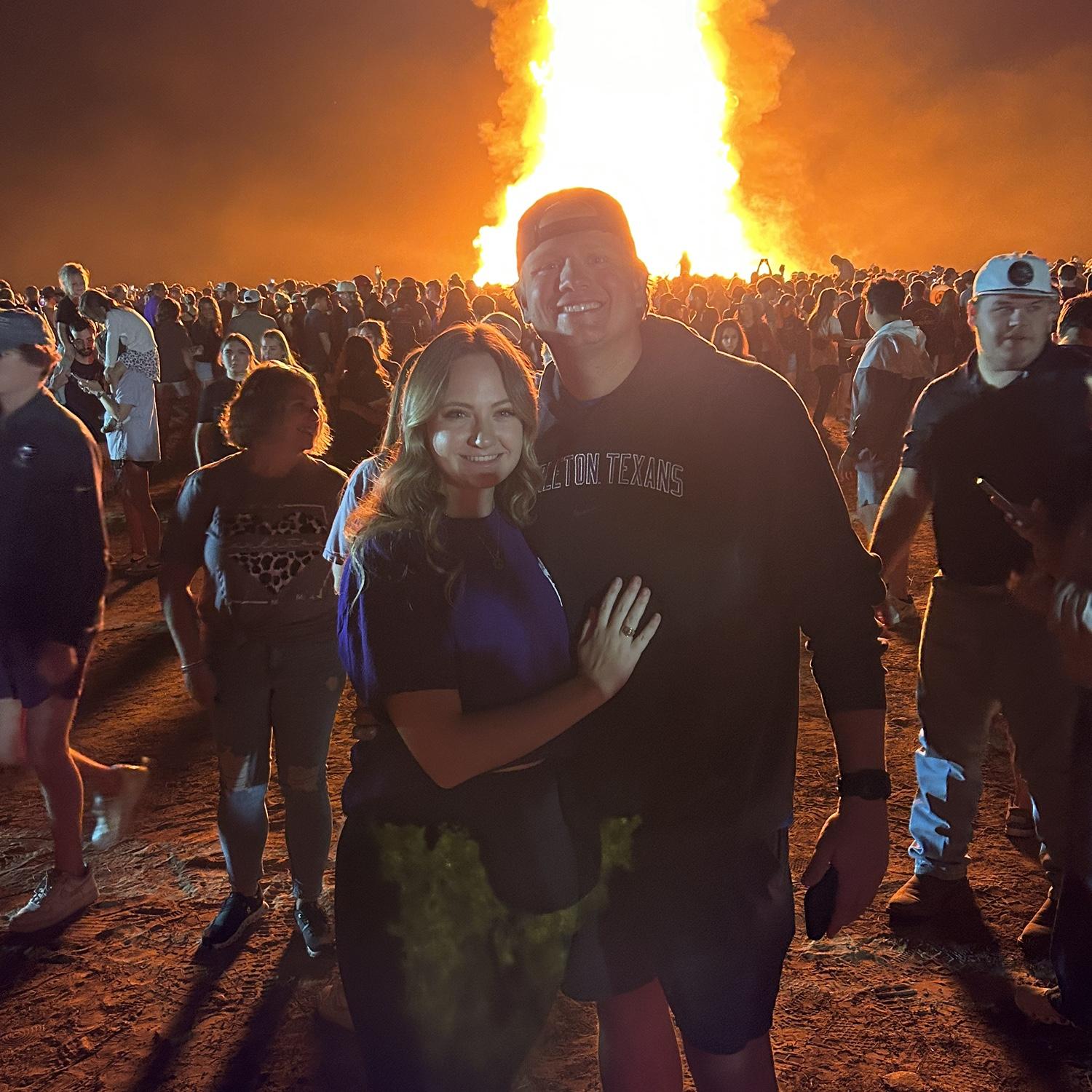 Last bonfire as students!!!