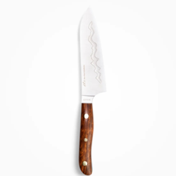 Teton Edge: 7-Inch Santoku Knife | (Ironwood)