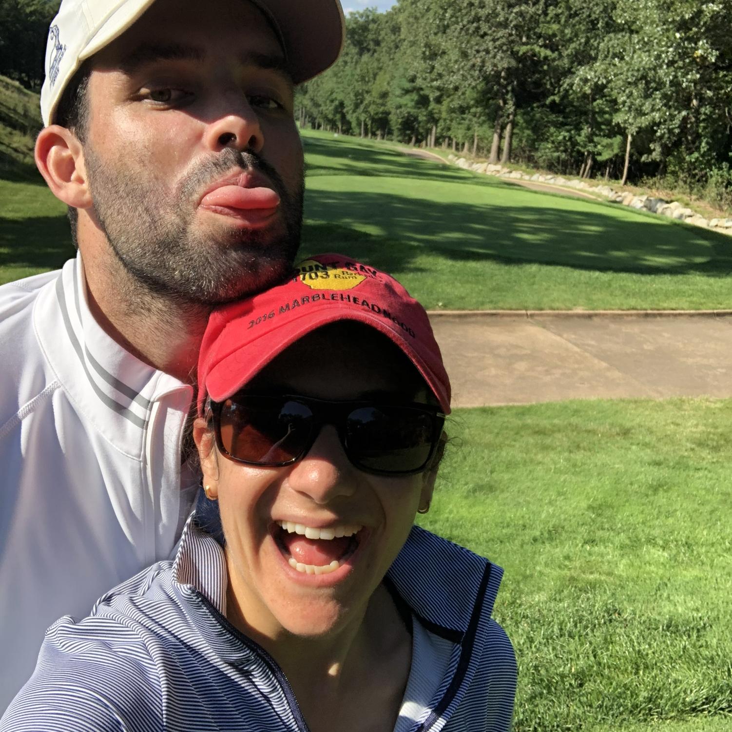 Turner Hill golf selfies