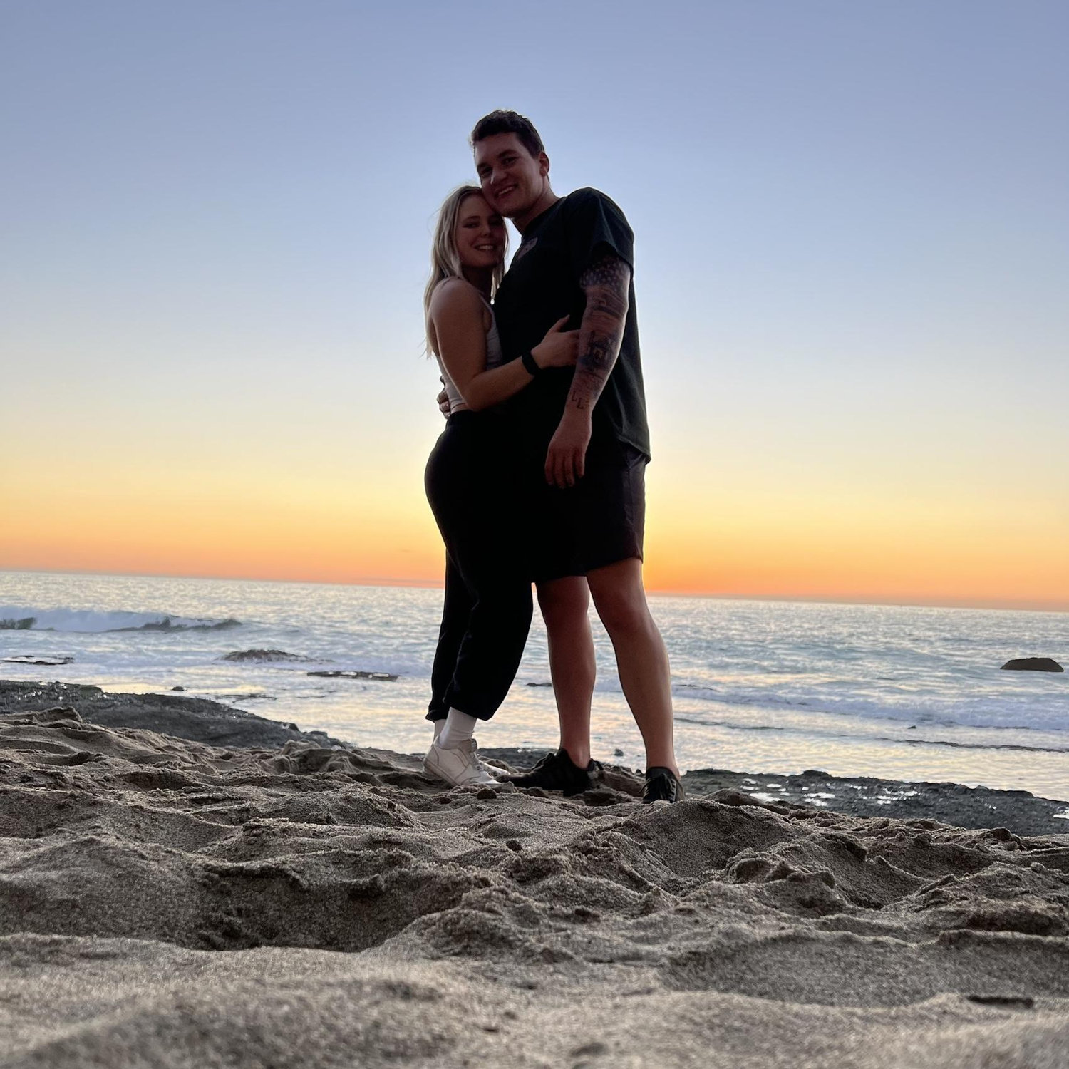 Nicks first time at Tori’s favorite beach!