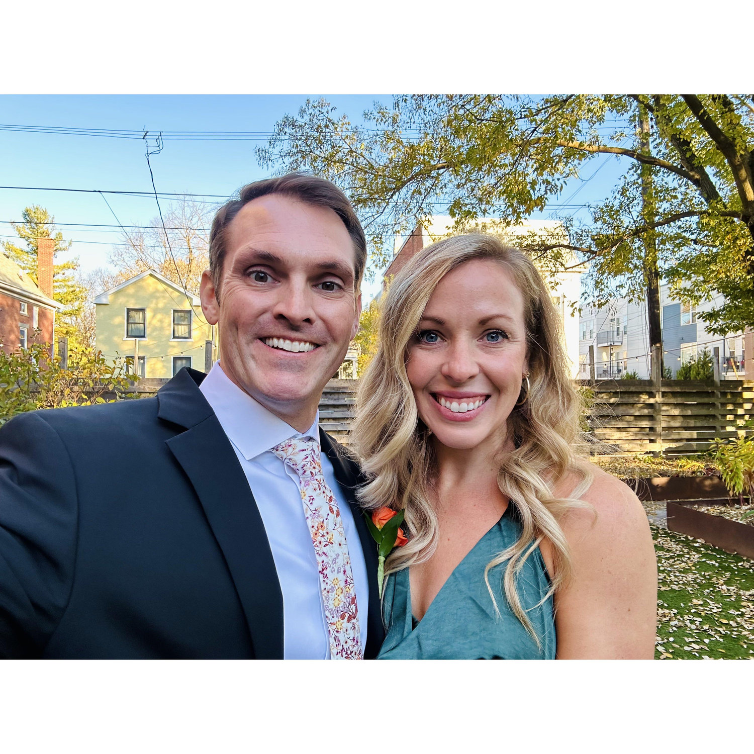 Celebrating Jake and Lauren in Cincinnati :)