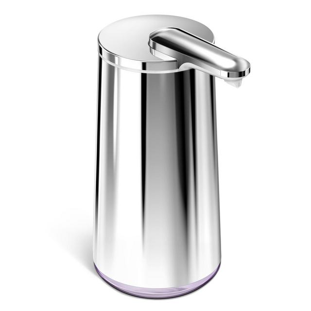 simplehuman® Foam Sensor Pump Soap Dispenser in Polished Stainless Stee