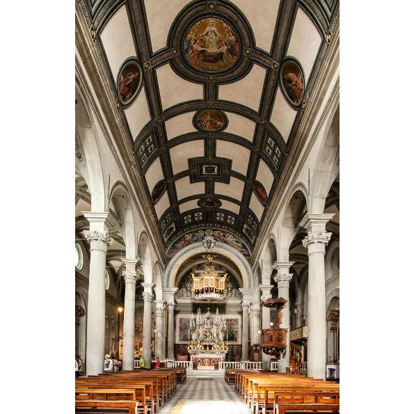 Inside the Cortona Cathedral