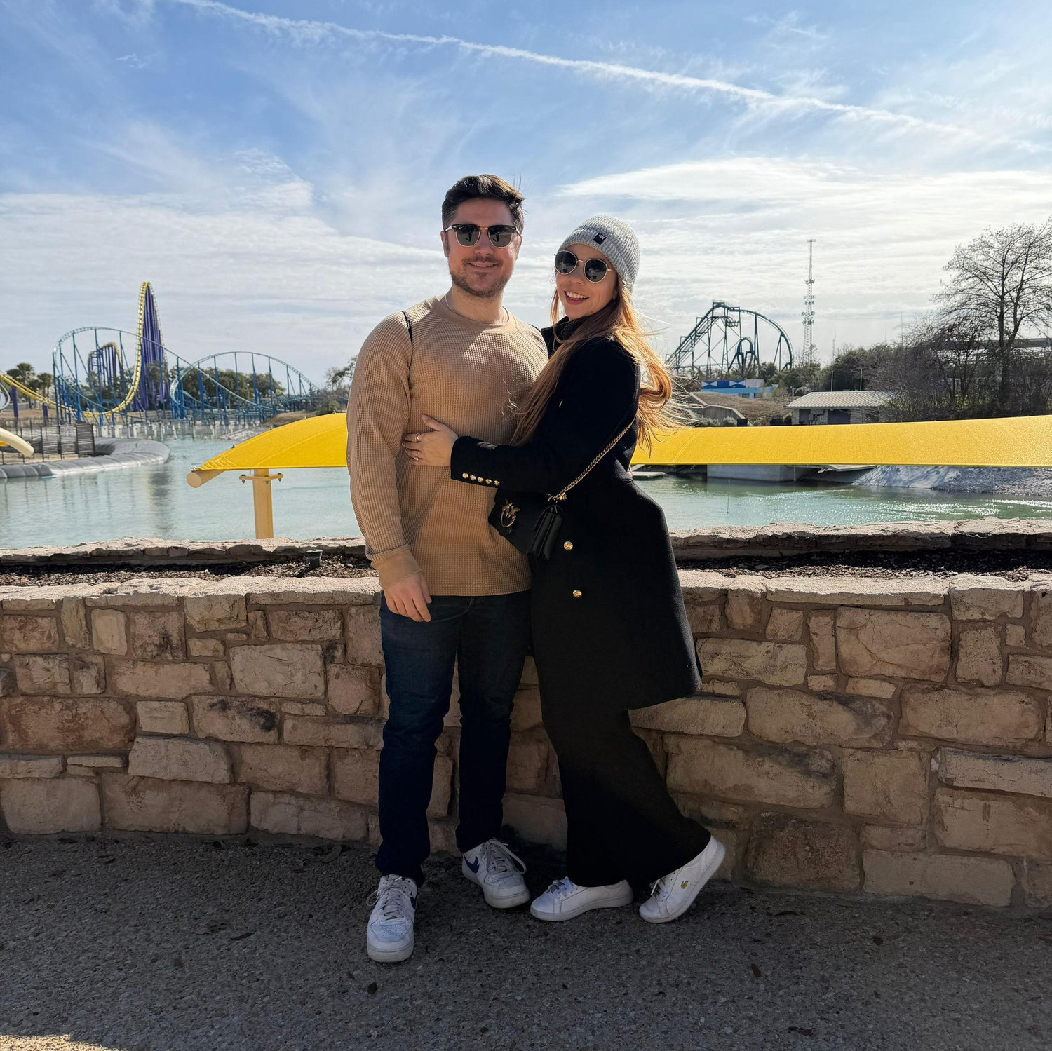 At the Sea World in San Antonio