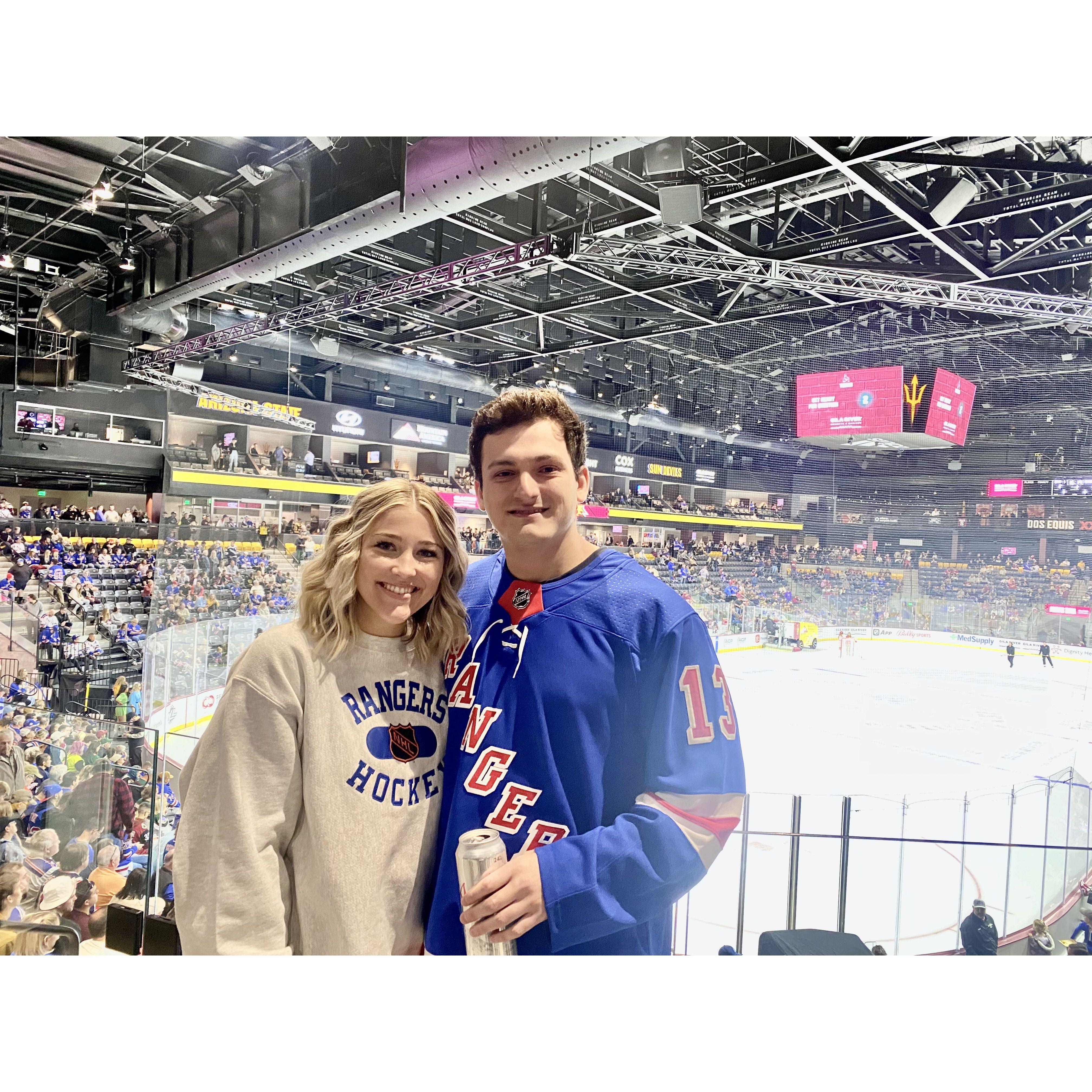 Die hard Rangers fans!