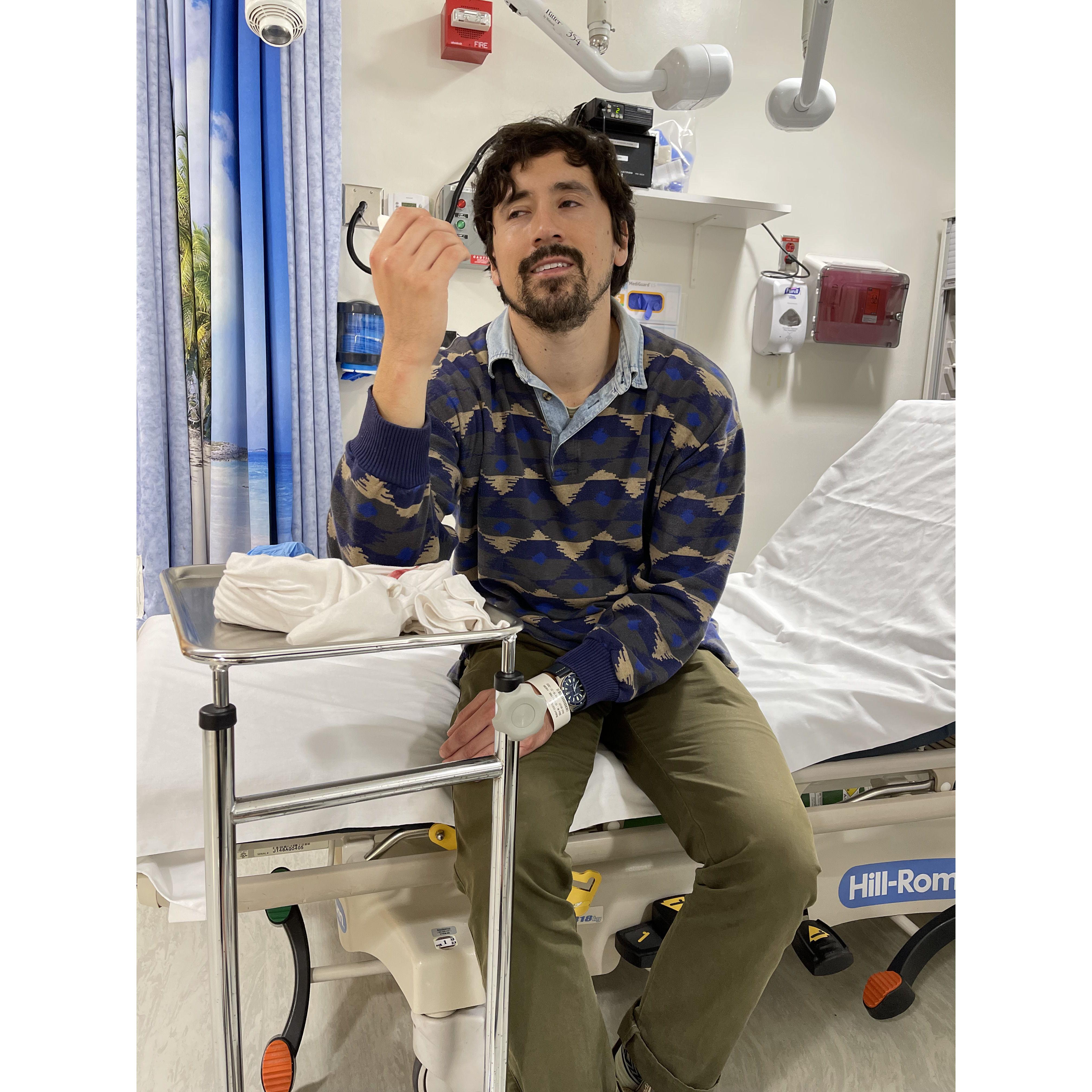 Rob's visit to the emergency room on engagement weekend | Oct '22