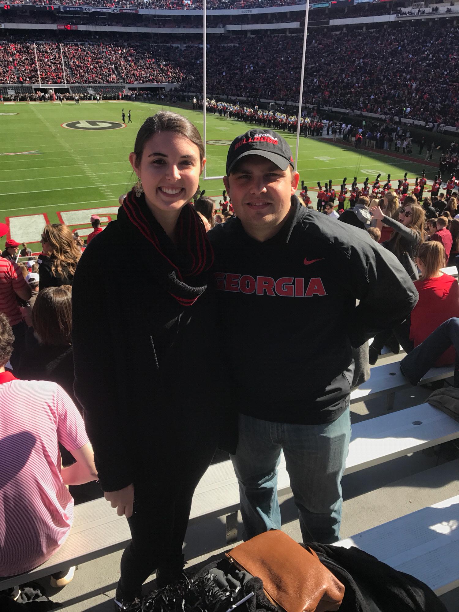 One of the many UGA football games attended together-11.19.16
