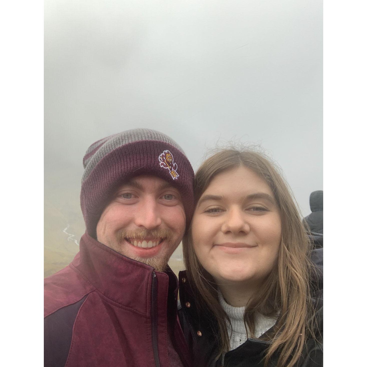The Scottish Highlands can get really foggy! It adds charm to the experience.