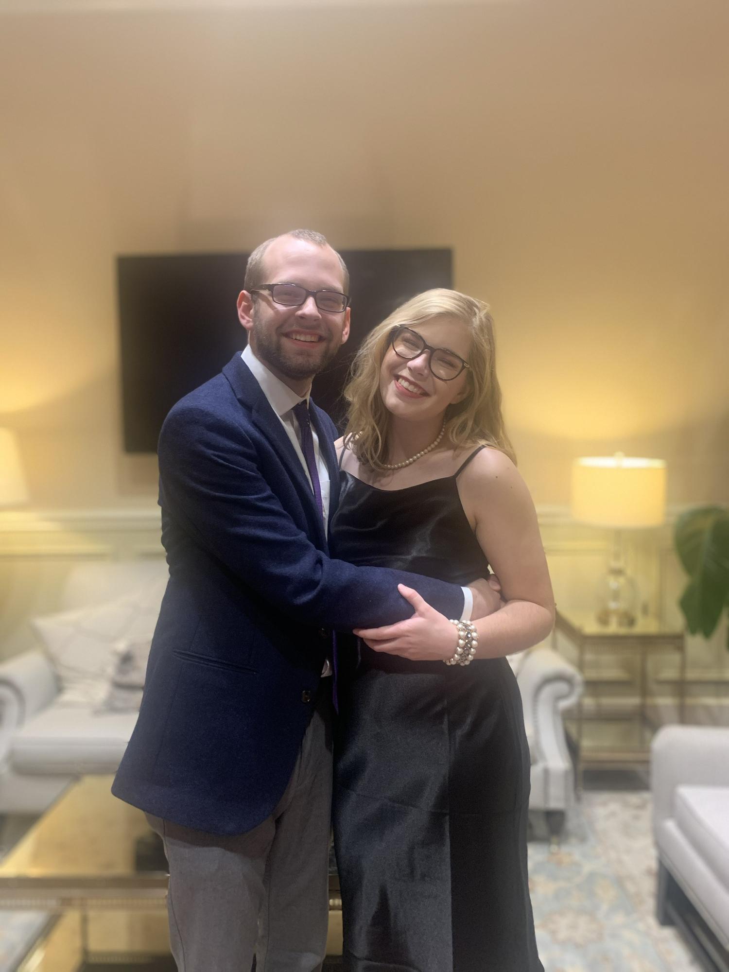 A sorority semi-formal in the early stages of our romance. Gentry has this photo hanging in her office at work.