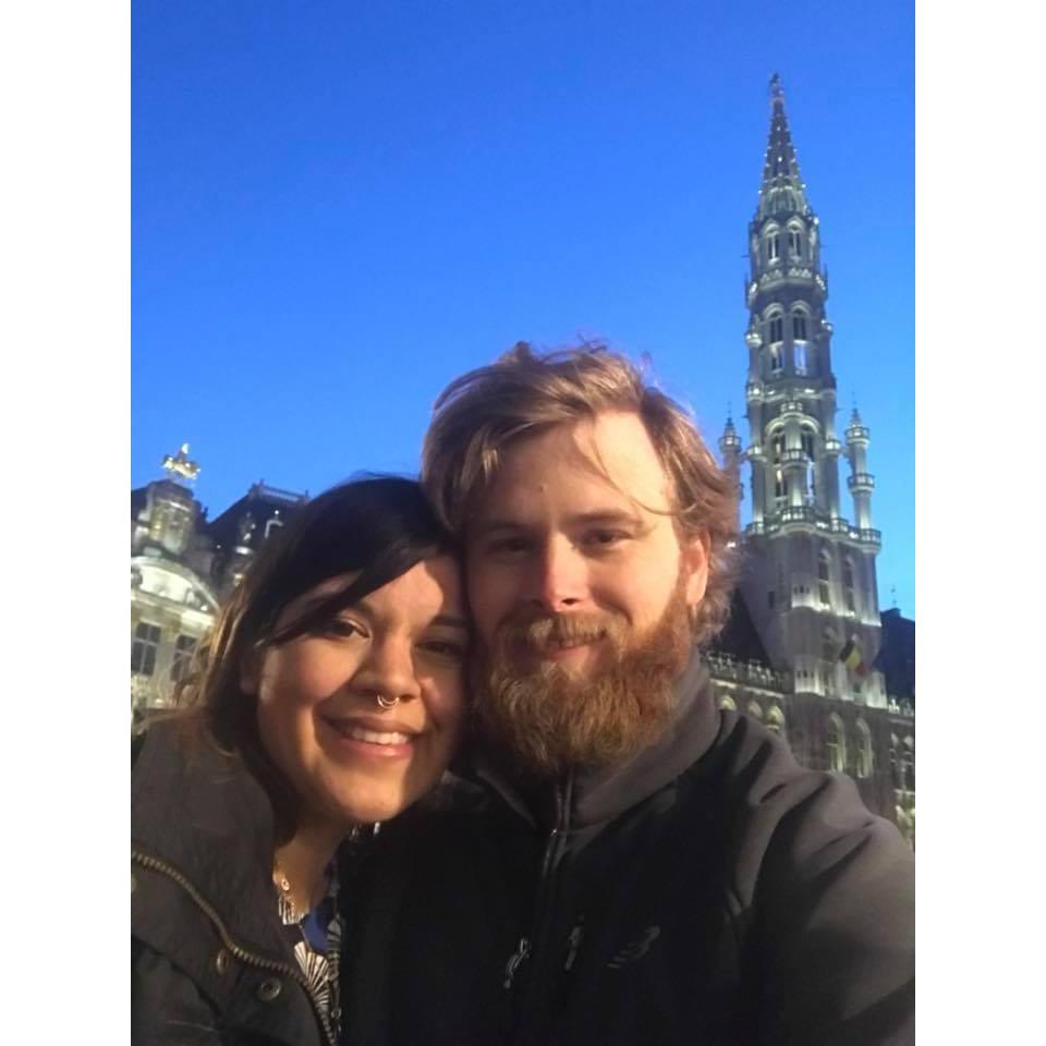 Our last night in Brussels, 2018