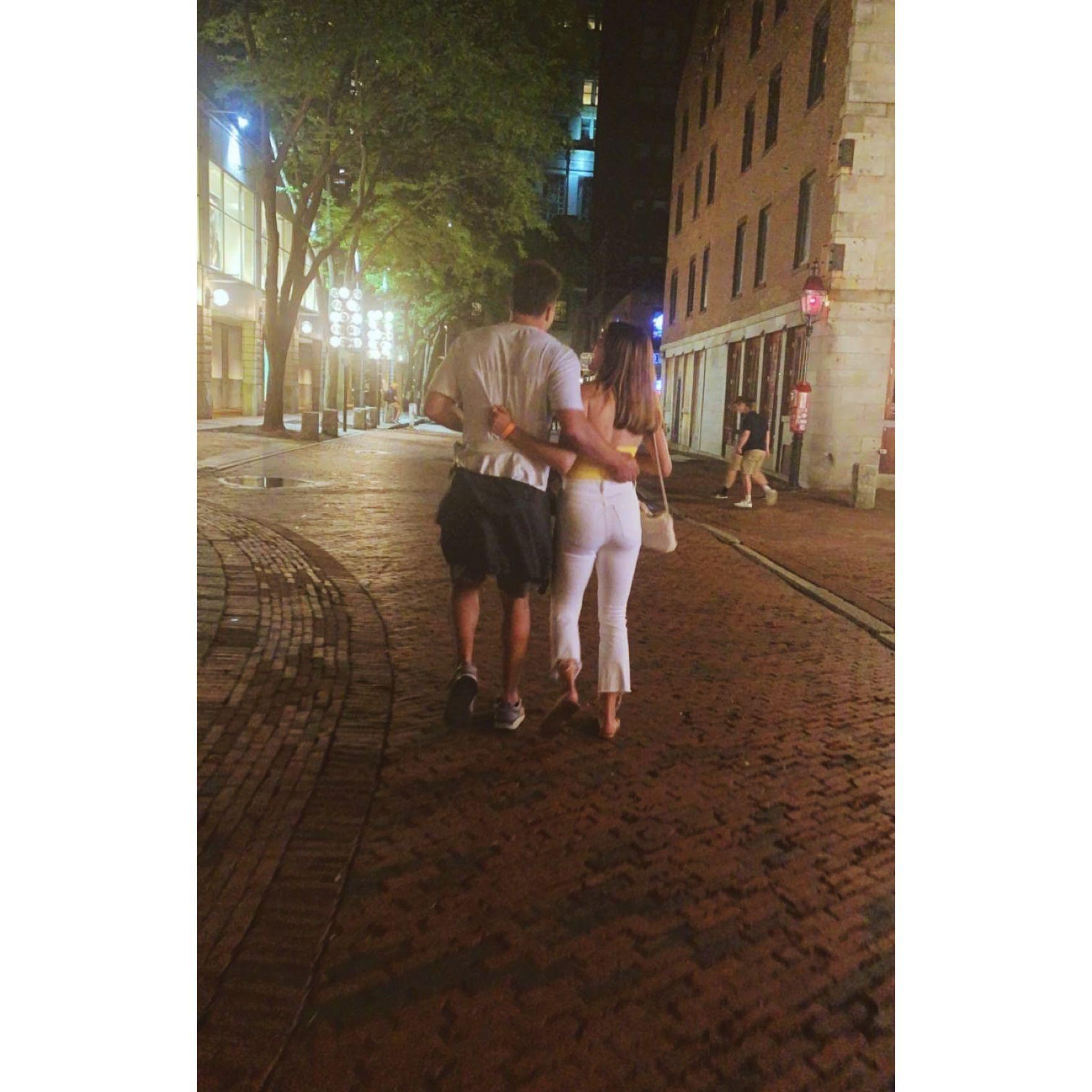 Our first picture together from May of 2021!