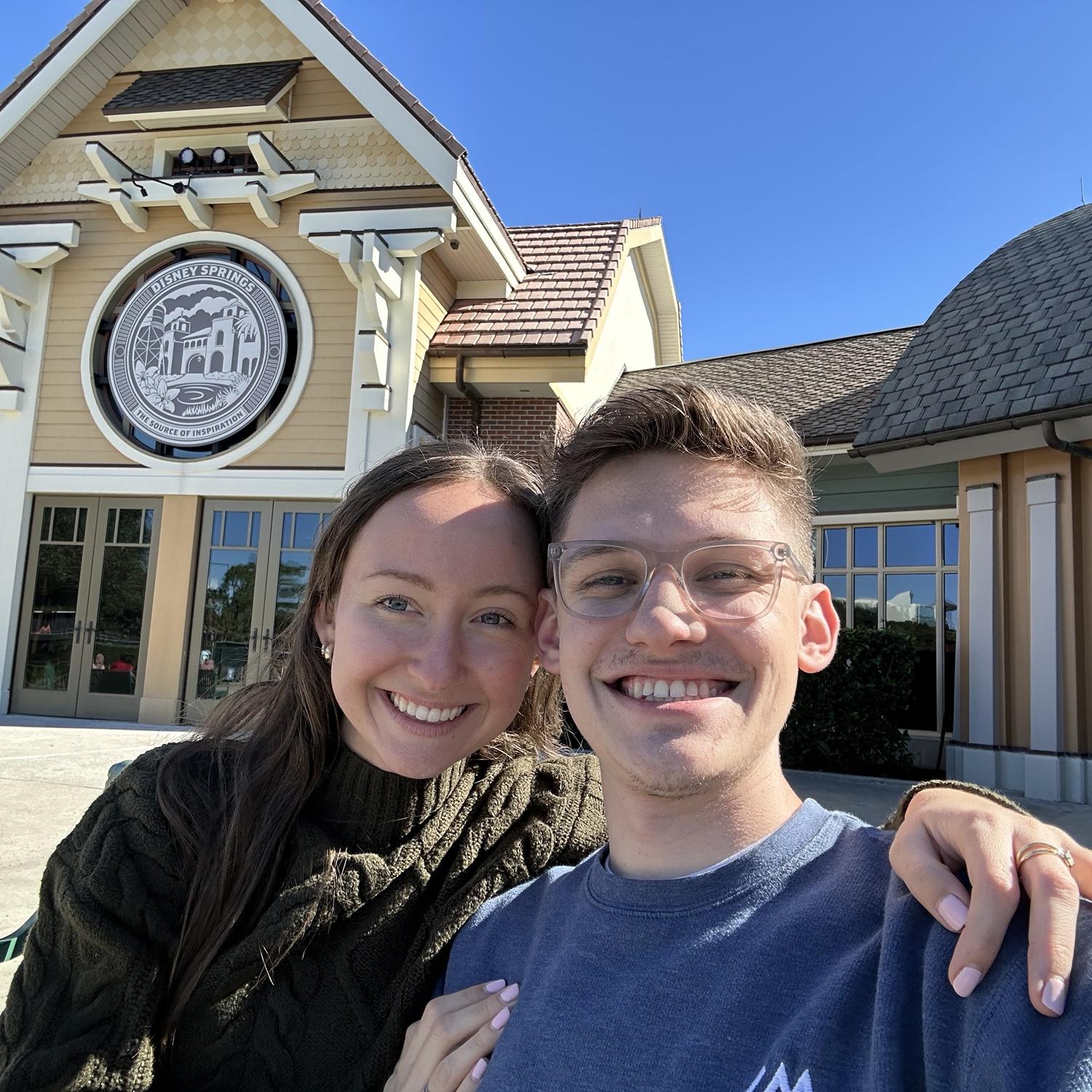 Brandon’s 23rd birthday, just 4 days before we got engaged!