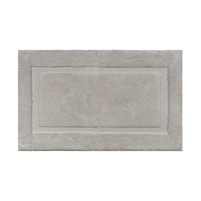 Wamsutta® Pinnacle 21" X 34" Woven Bath Rug in Silver