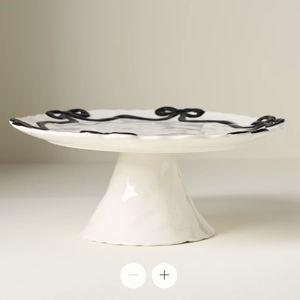 Benedita Bow Ceramic Stoneware Cake Stand