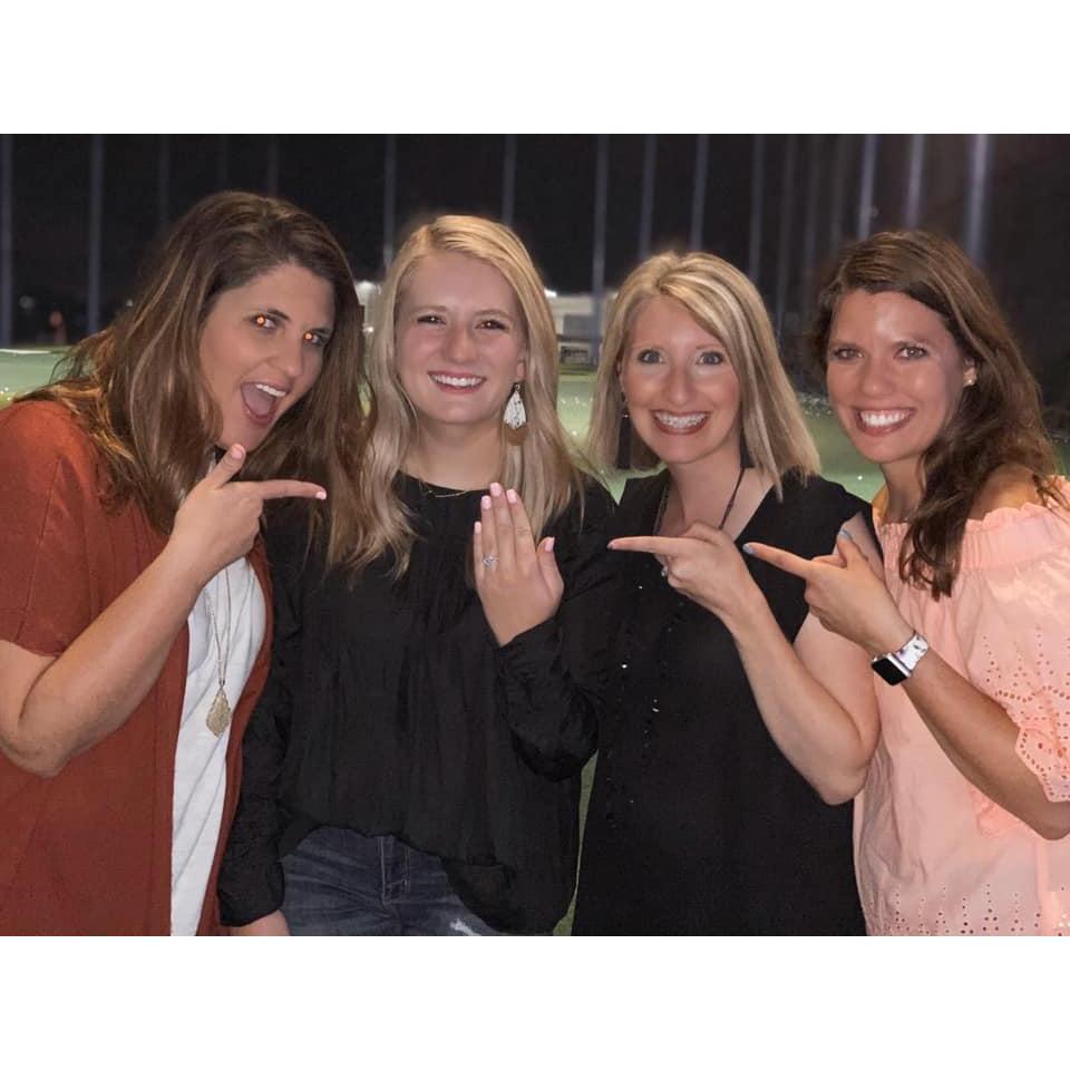 Me and some of my future bridesmaids.