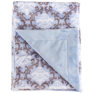 Posh Designs Ultra Soft Baby Receiving Blanket - Luscious, Luxurious and Cuddly Minky Reversible Blankie - 30” x 36