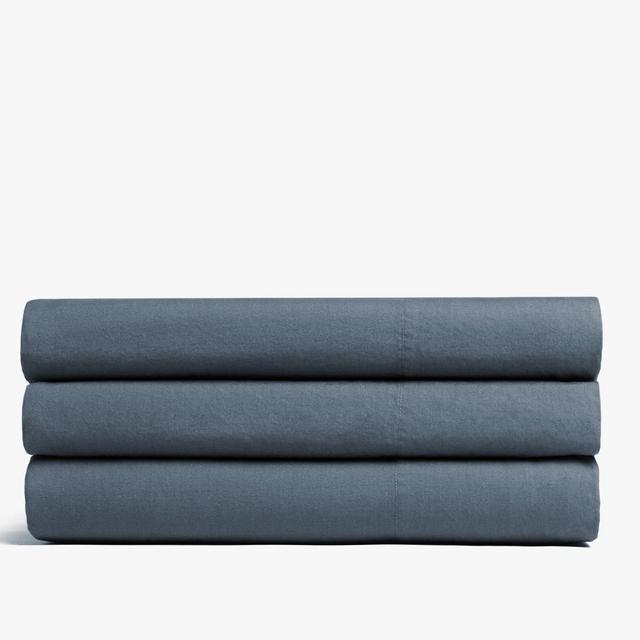 Brushed Cotton Top Sheet in Dusk (King)