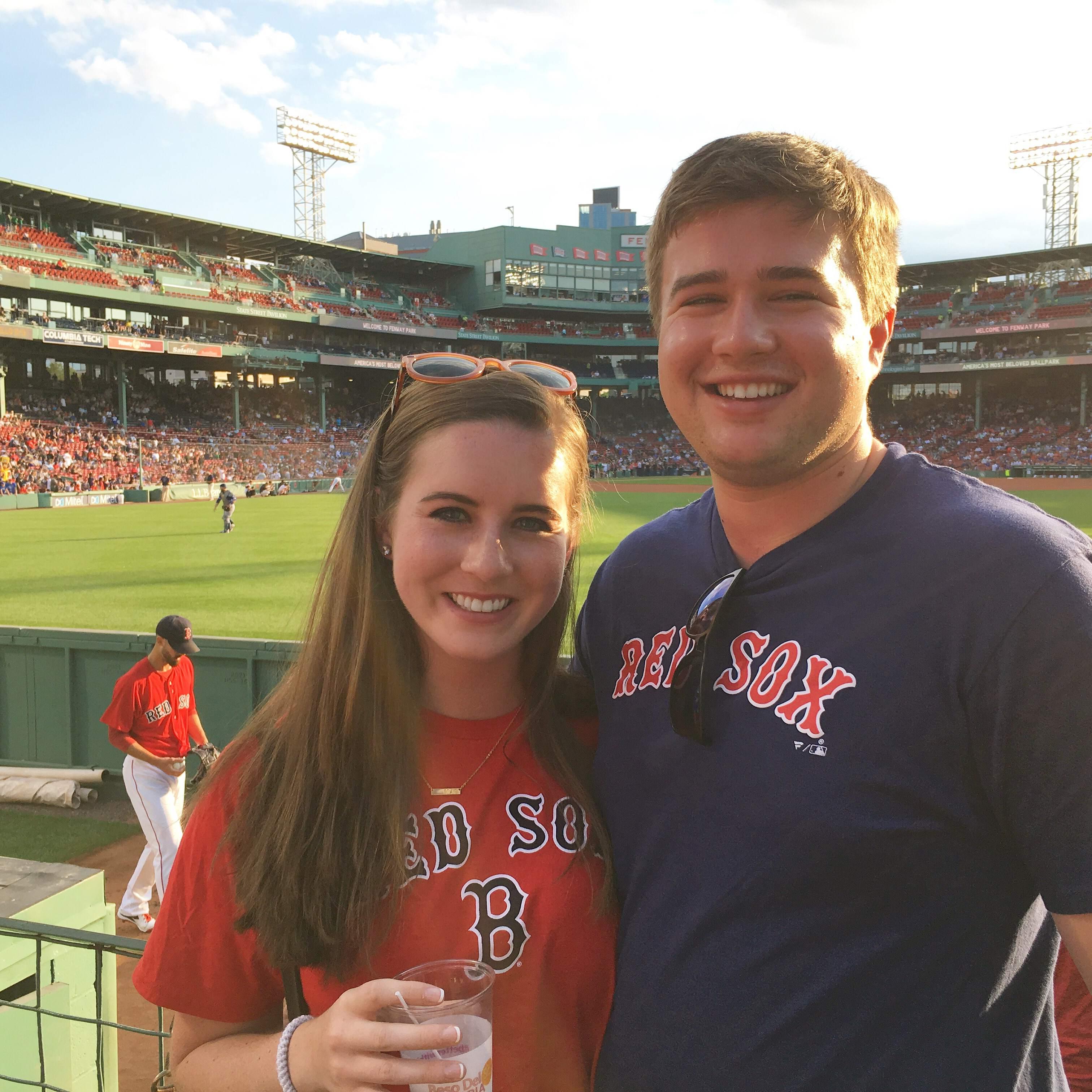 Attending a Red Sox game during our first trip to Boston
July 2018