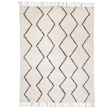Souk Wool Rug, 8'x10', Ivory