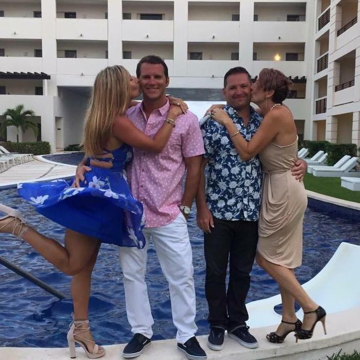 Our best friends, The Cooks wedding in Cancun