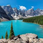Moraine Lake and Lake Louise