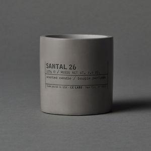 santal 26 medium concrete candle