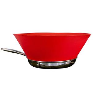 Gowanus Kitchen Lab, LLC - Frywall 12" (Large Pans) - Ultimate Splatter Protection without Compromises (Red)