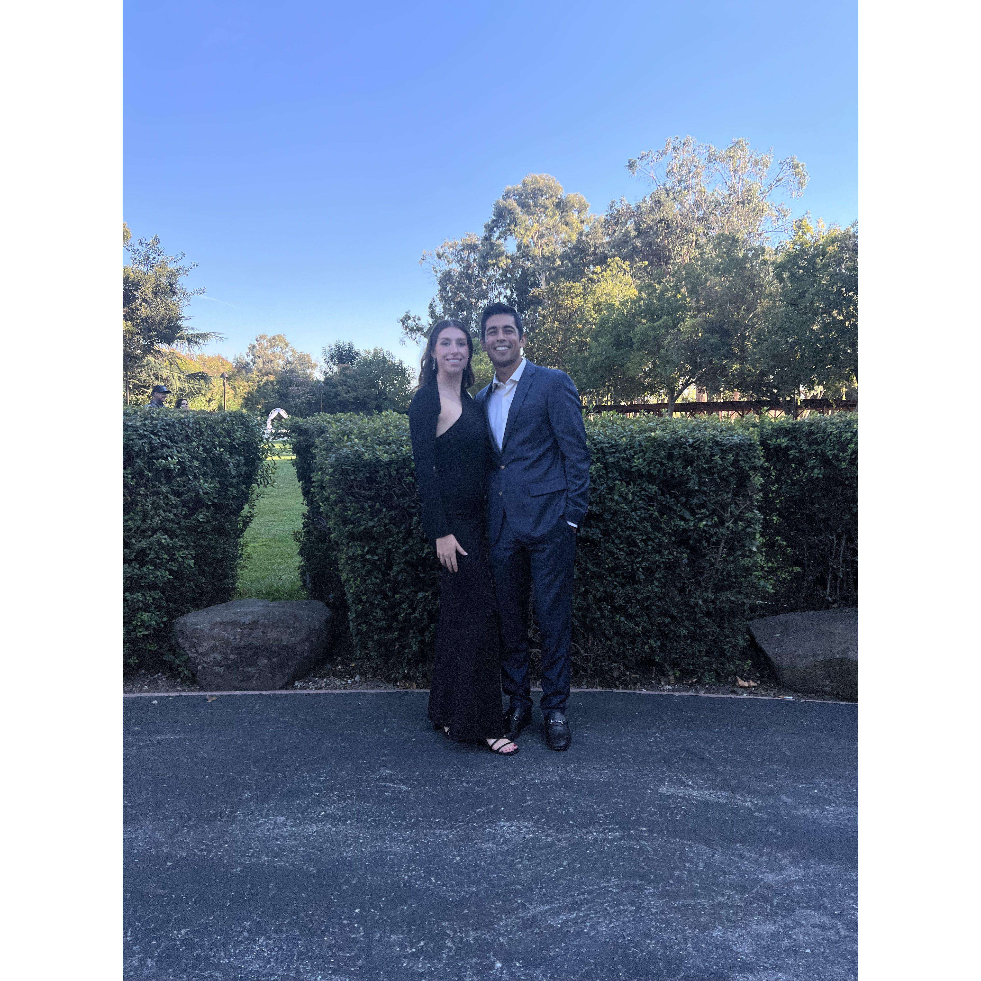 Cleaned up nice for our friend's wedding