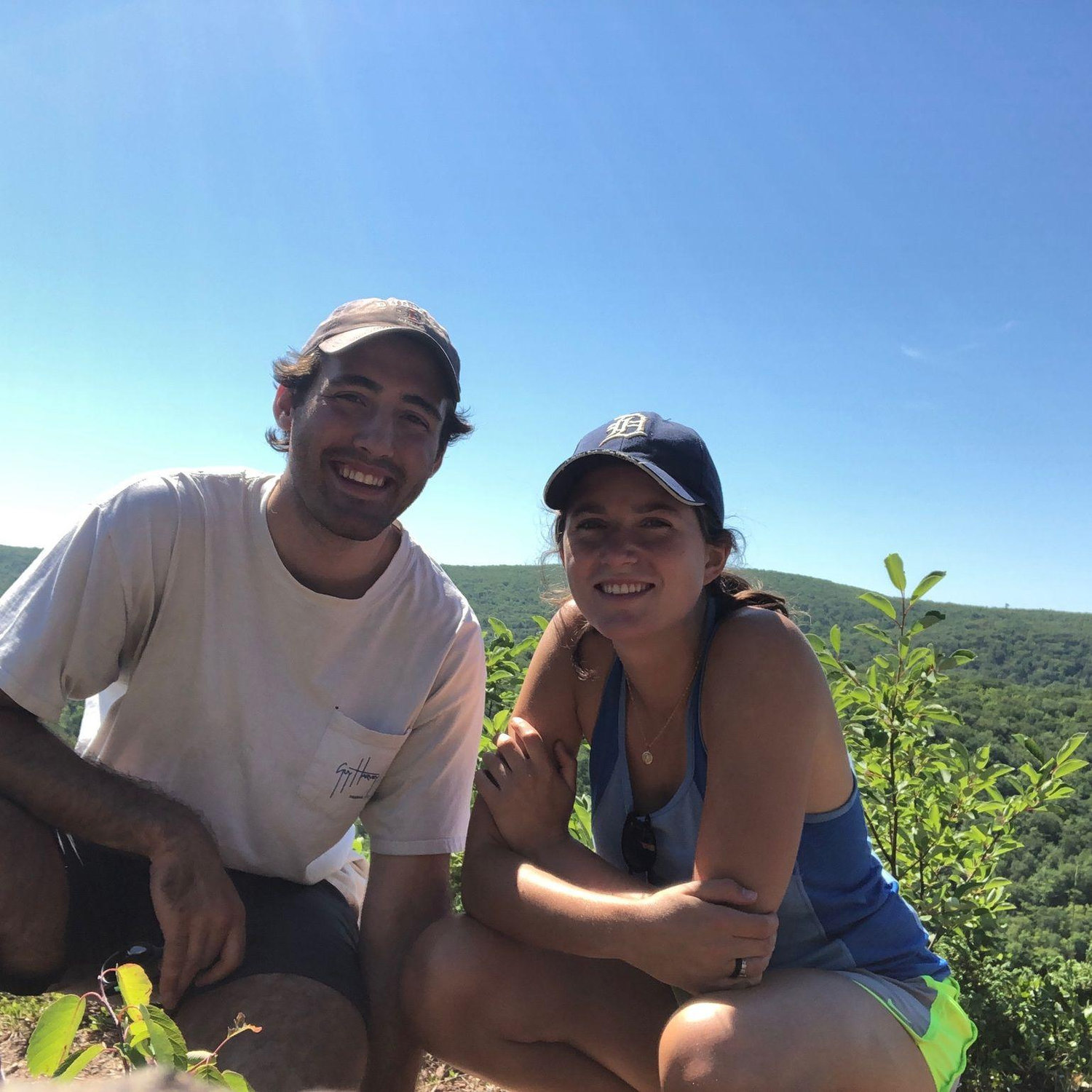 Our first camping trip together in the Porcupine Mtns!