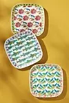 Bamboo Melamine Hibiscus Side Plate