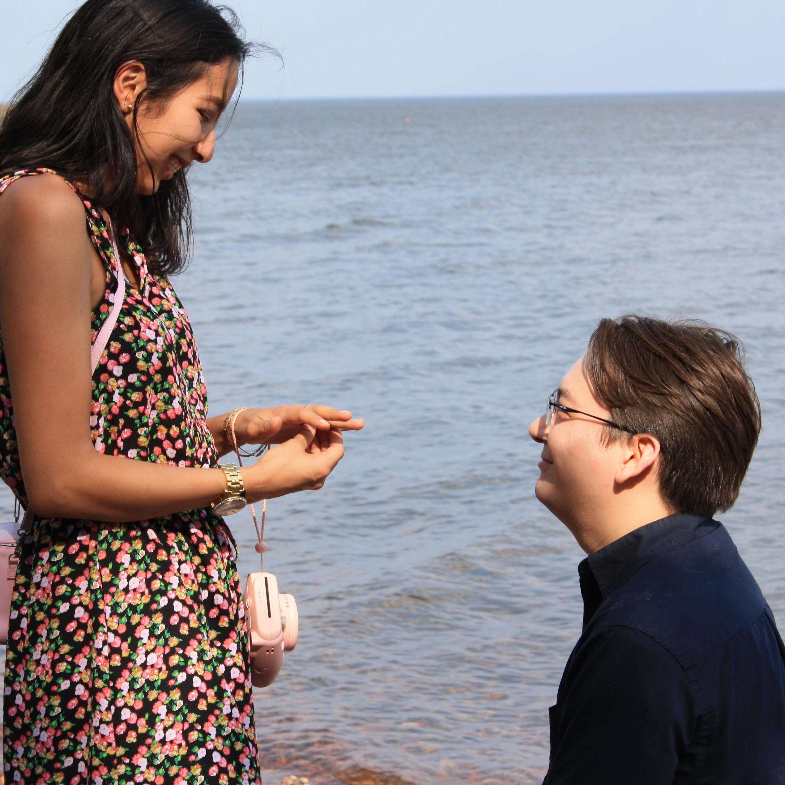 The Proposal - She said YES!