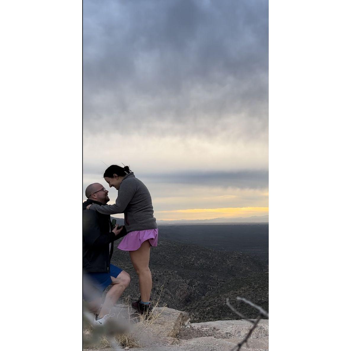 Our engagement in Tucson, AZ!