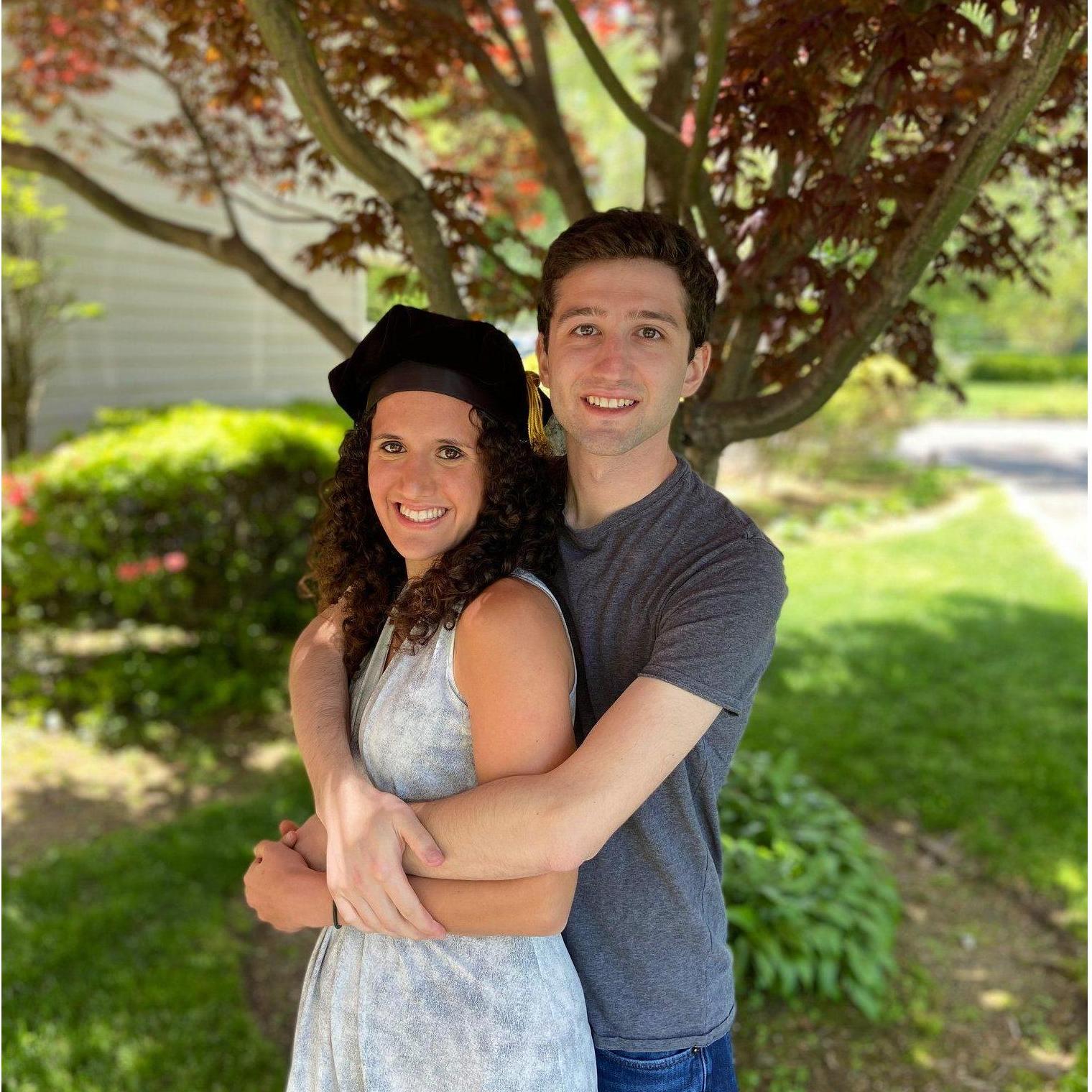 Blake's medical school graduation