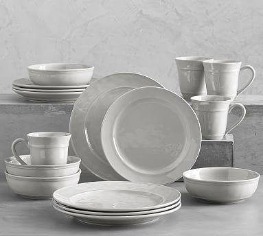 Cambria 16-Piece Dinnerware Set - Gray