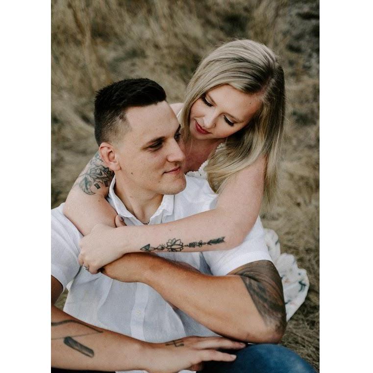 From our engagement photo's!
